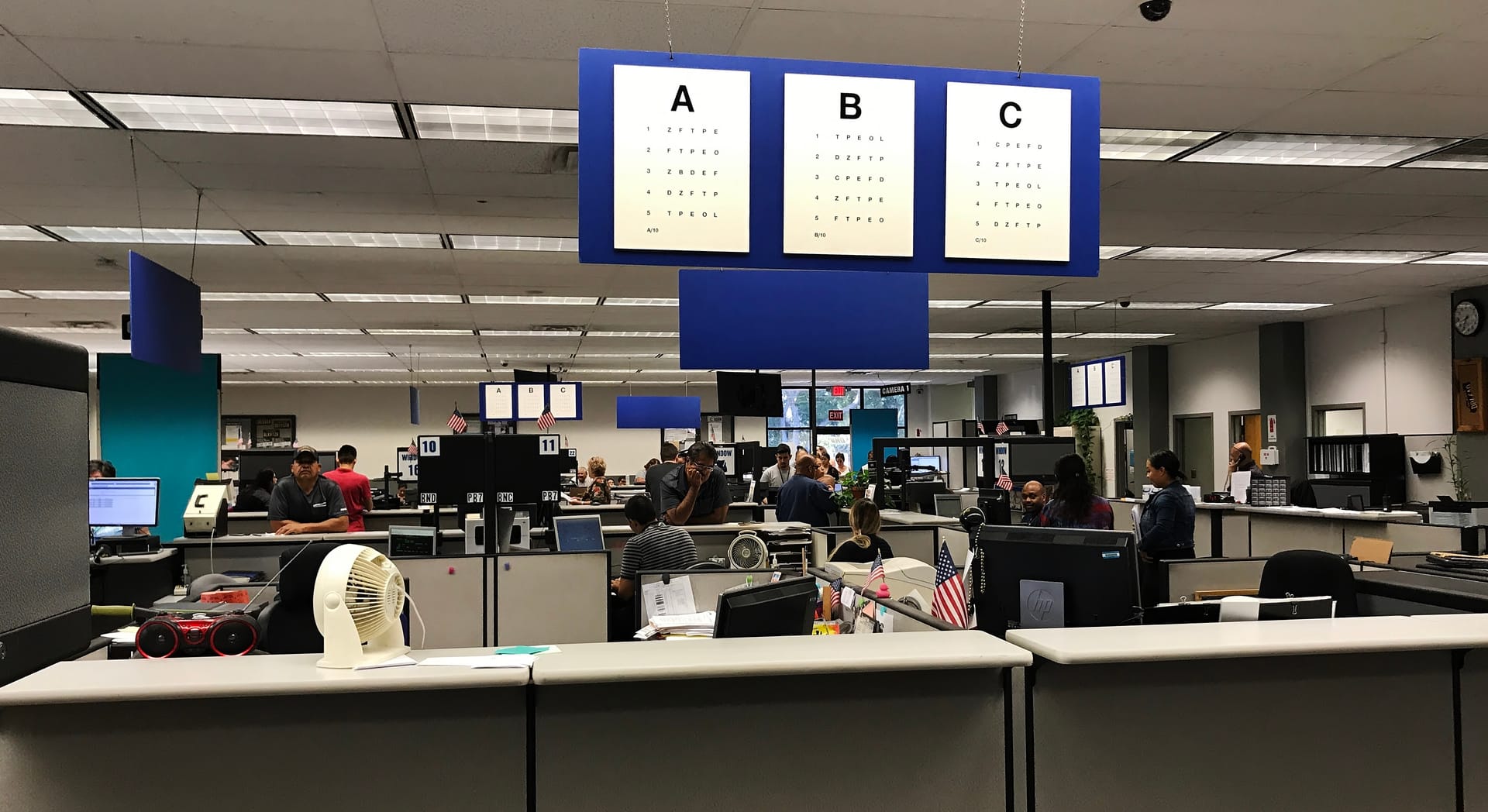 DMV compliance testing and inspections